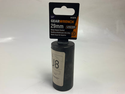Gearwrench 84587N 1/2'' Drive 6 Point Deep Impact Metric Socket 29mm