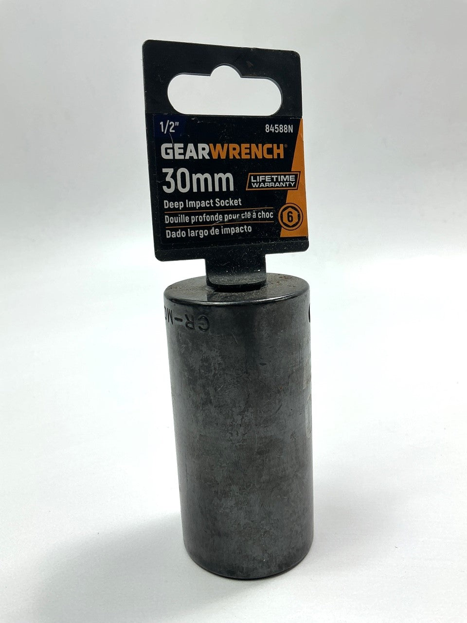 Gearwrench 84588N 1/2'' Drive 6 Point Deep Impact Metric Socket 30mm