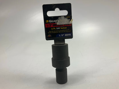 Gearwrench 84596 1/2'' Universal Impact Socket , 1/2'' Drive . 6 Point  SAE