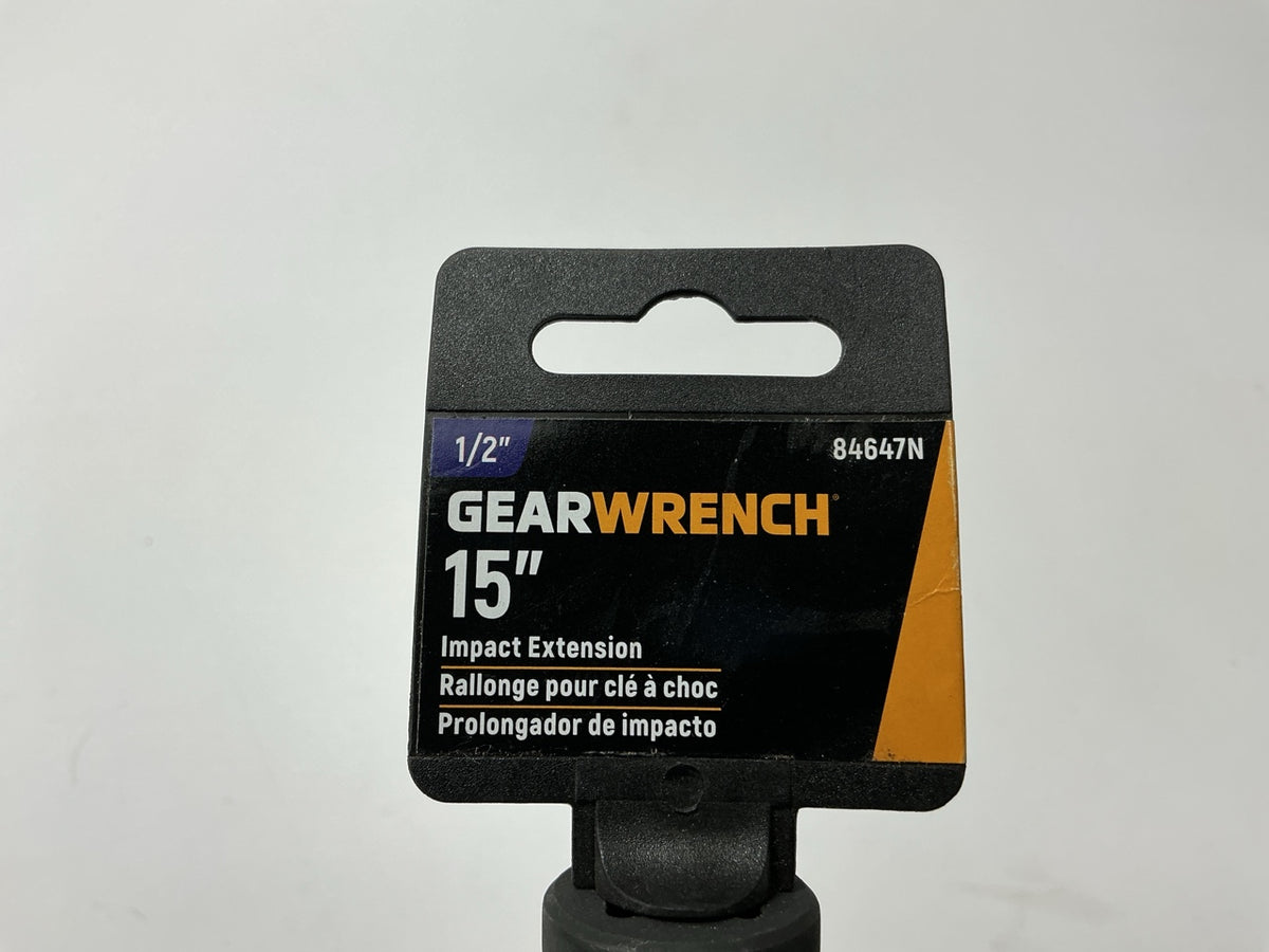 Gearwrench 84647N - 1/2'' Drive, 15'' Impact Socket Extension