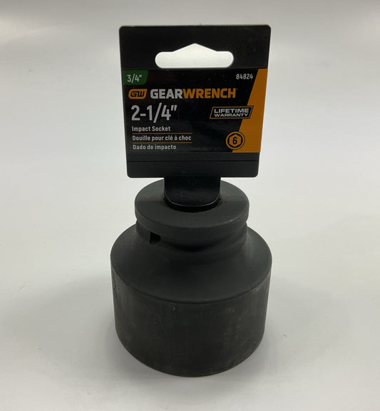 Gearwrench 84824 6-point 3/4'' Drive 2-1/4'' Impact Socket