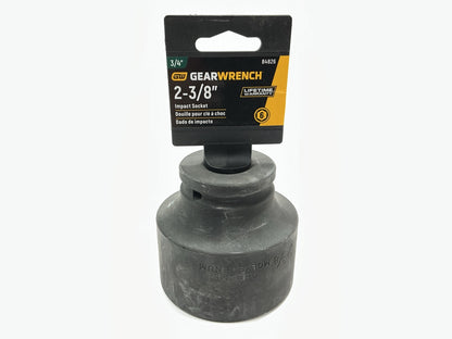 Gearwrench 84826 3/4'' Drive 6 Point Standard Impact SAE Socket 2-3/8''