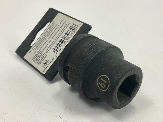 GearWrench 84830D 19mm - 3/4-Inch Drive 6 Point Standard Impact Socket