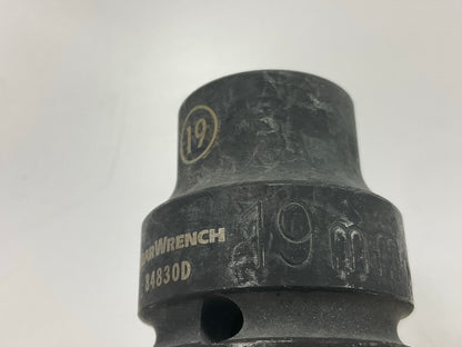 GearWrench 84830D 19mm - 3/4-Inch Drive 6 Point Standard Impact Socket