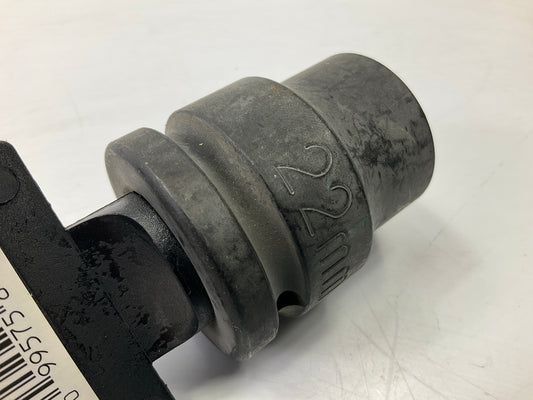 Gearwrench 84833 3/4'' Drive 6 Point Standard Impact Metric Socket 22mm