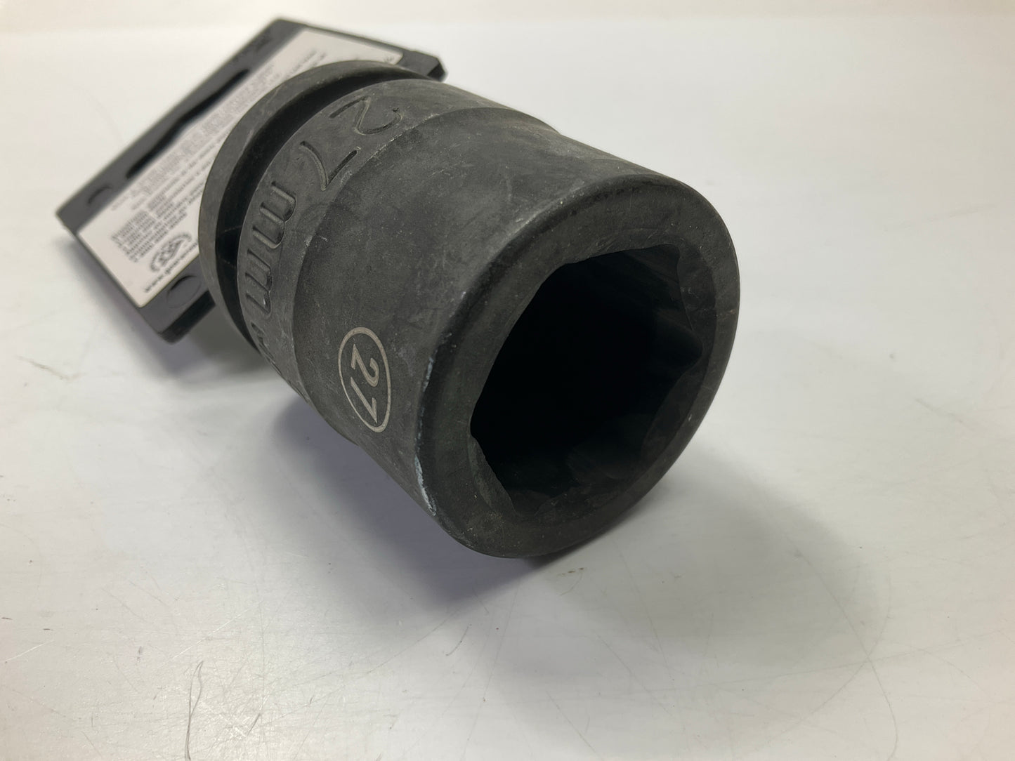 Gearwrench 84838 3/4'' Drive 6 Point Standard Impact Metric Socket 27mm