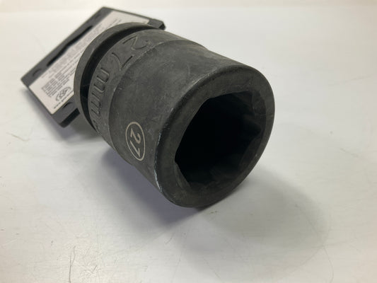 Gearwrench 84838 3/4'' Drive 6 Point Standard Impact Metric Socket 27mm