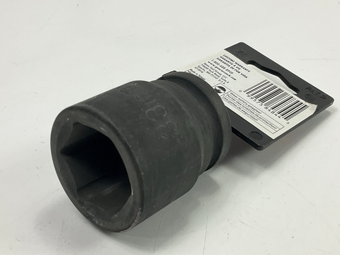 Gearwrench 84844D 3/4'' Drive 6 Point Standard Impact Metric Socket 33mm
