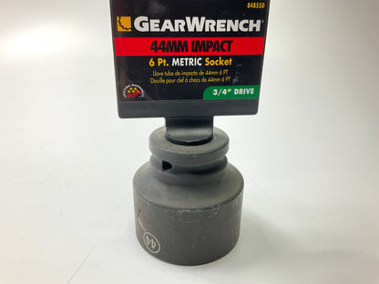 Gearwrench 84855D 3/4'' Drive 6 Point Standard Impact Metric Socket 44mm