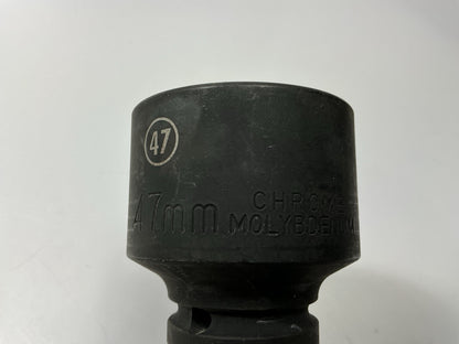 Gearwrench 84858 47mm Impact Socket 3/4'' Drive 6-Point