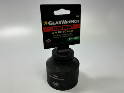 GearWrench 84859 3/4'' Drive 48mm Impact Socket, 6 Point