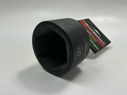 Gearwrench 84860 3/4'' Drive 6 Point Standard Impact Metric Socket 49mm