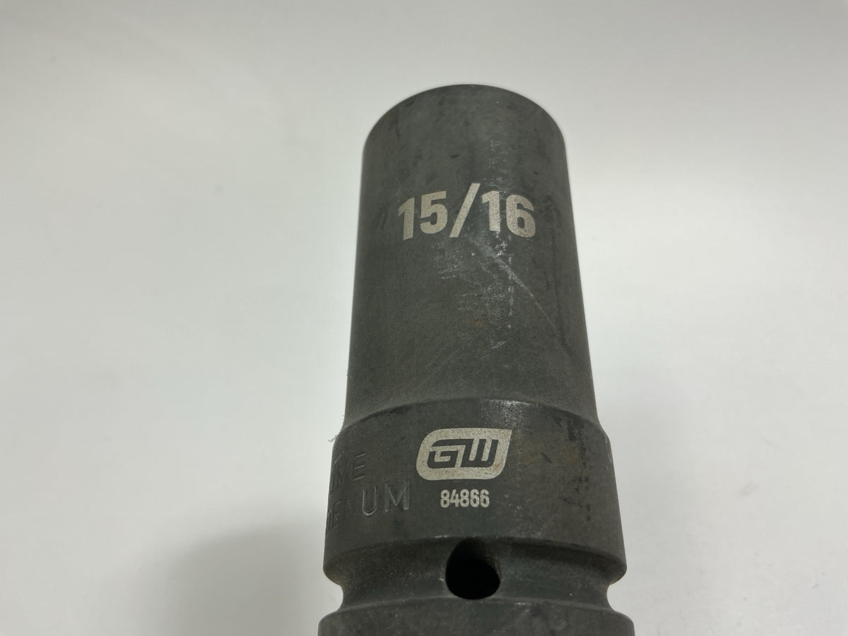 Gearwrench 84866 - 3/4'' Drive 6 Point Deep Impact SAE Socket 15/16''