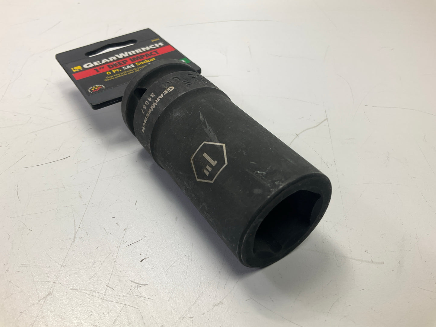 Gearwrench 84867 3/4 Drive 1'' Deep Impact Socket 6 Points