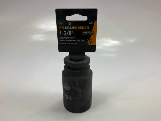 Gearwrench 84873 3/4'' Drive 6 Point Deep Impact SAE Socket 1-3/8''