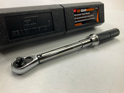 GearWrench 85060M 1/4 Inch Drive Micrometer Torque Wrench 30-200 In-lb