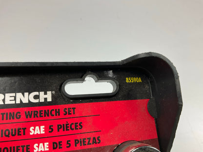 Gearwrench 85590A 5-Piece Universal Ratcheting Wrench Set, SAE 12-Point