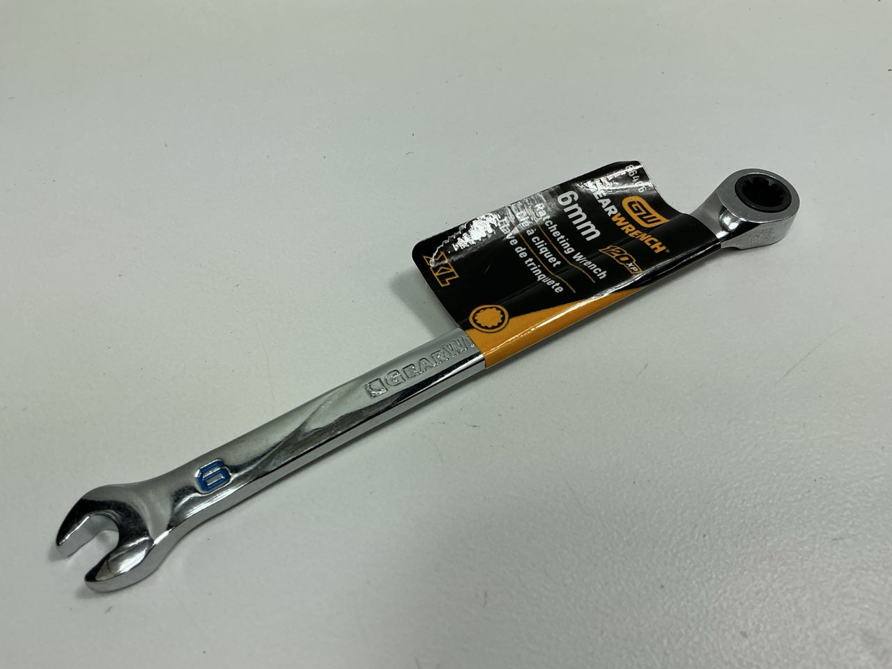 Gearwrench 86406 6mm 120XP Universal Spline XL Ratcheting Combination Wrench