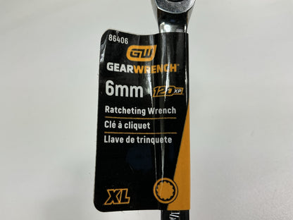 Gearwrench 86406 6mm 120XP Universal Spline XL Ratcheting Combination Wrench