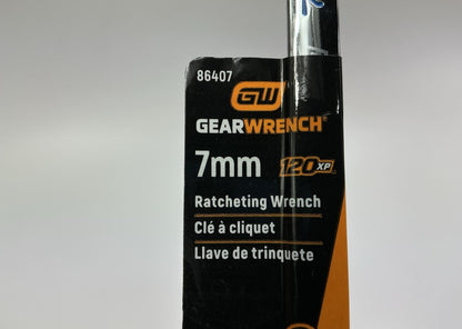 GEARWRENCH 86407 7mm 120XP Universal Spline XL Ratcheting Combination Wrench