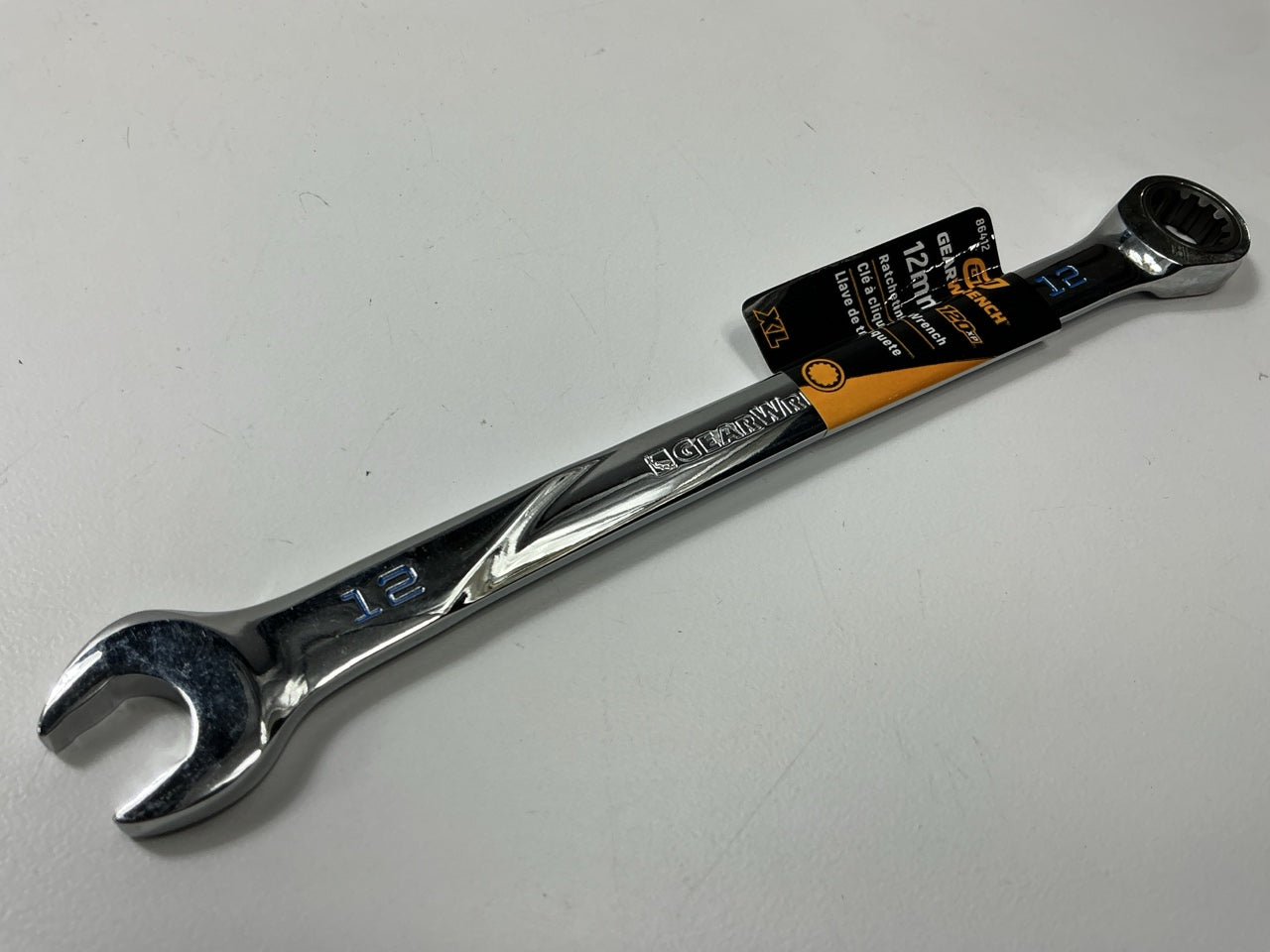 Gearwrench 86412 12mm, 120XP Universal Spline XL Combination Ratcheting Wrench
