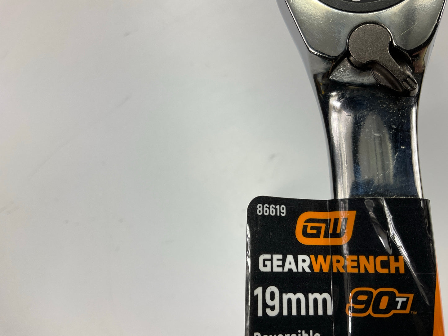 Gearwrench 86619  19mm 90-Tooth 12 Point Reversible Ratcheting Wrench
