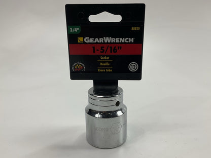 Gearwrench 88820 3/4'' Drive 1-5/16'', 12 Point Socket