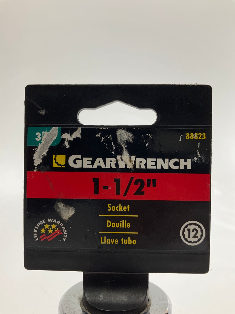 GearWrench 88823 1-1/2'' Socket, 3/4'' Drive