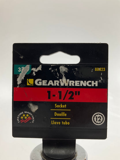 GearWrench 88823 1-1/2'' Socket, 3/4'' Drive
