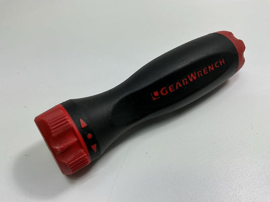 Gearwrench 890001GD 1/4'' Drive Ratcheting Straight Screwdriver Handle