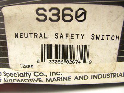 General S360 Clutch Starter Nuetral Safety Switch
