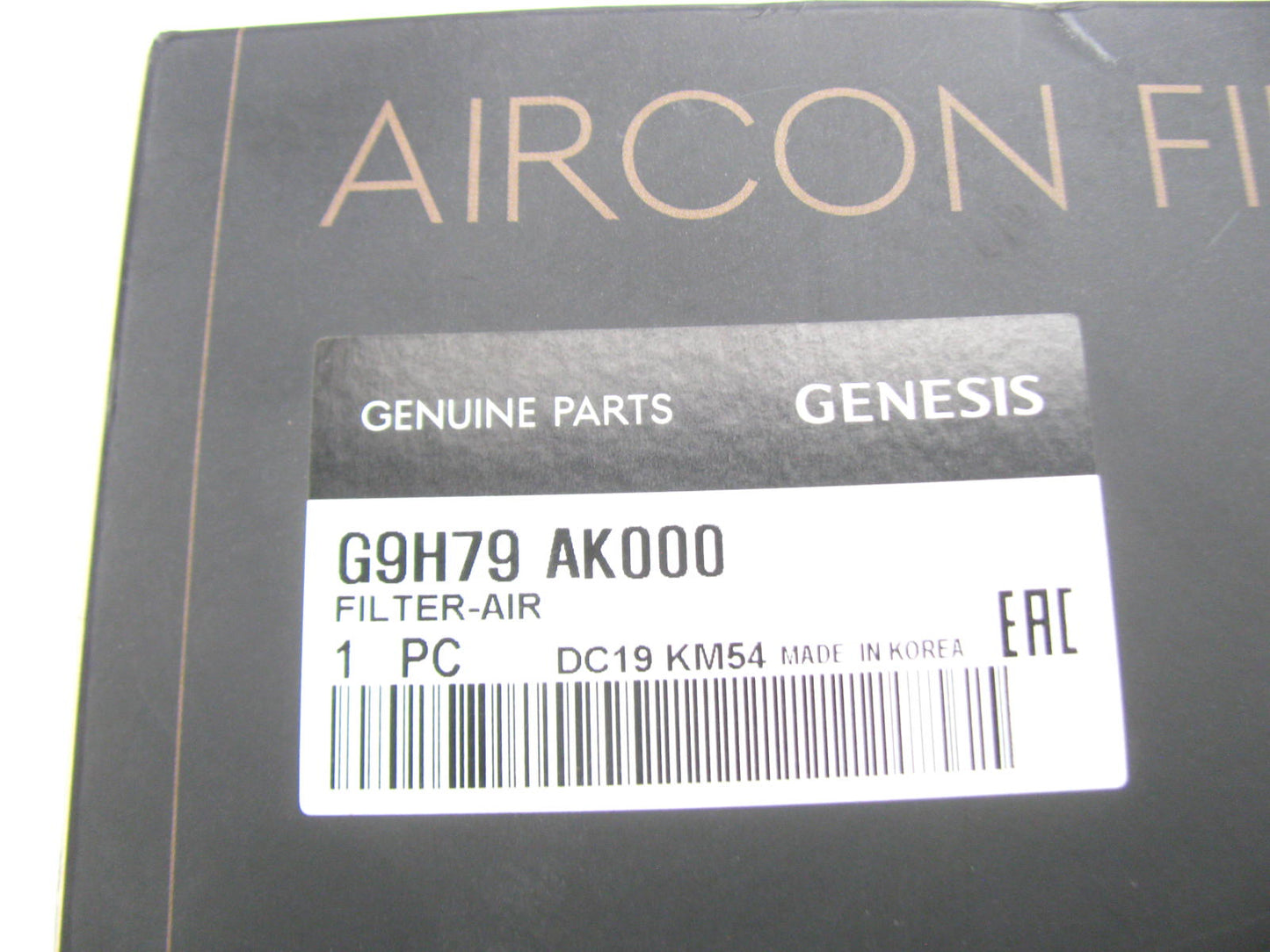 Genuine OEM Cabin Air Filter G9H79AK000 For Genesis