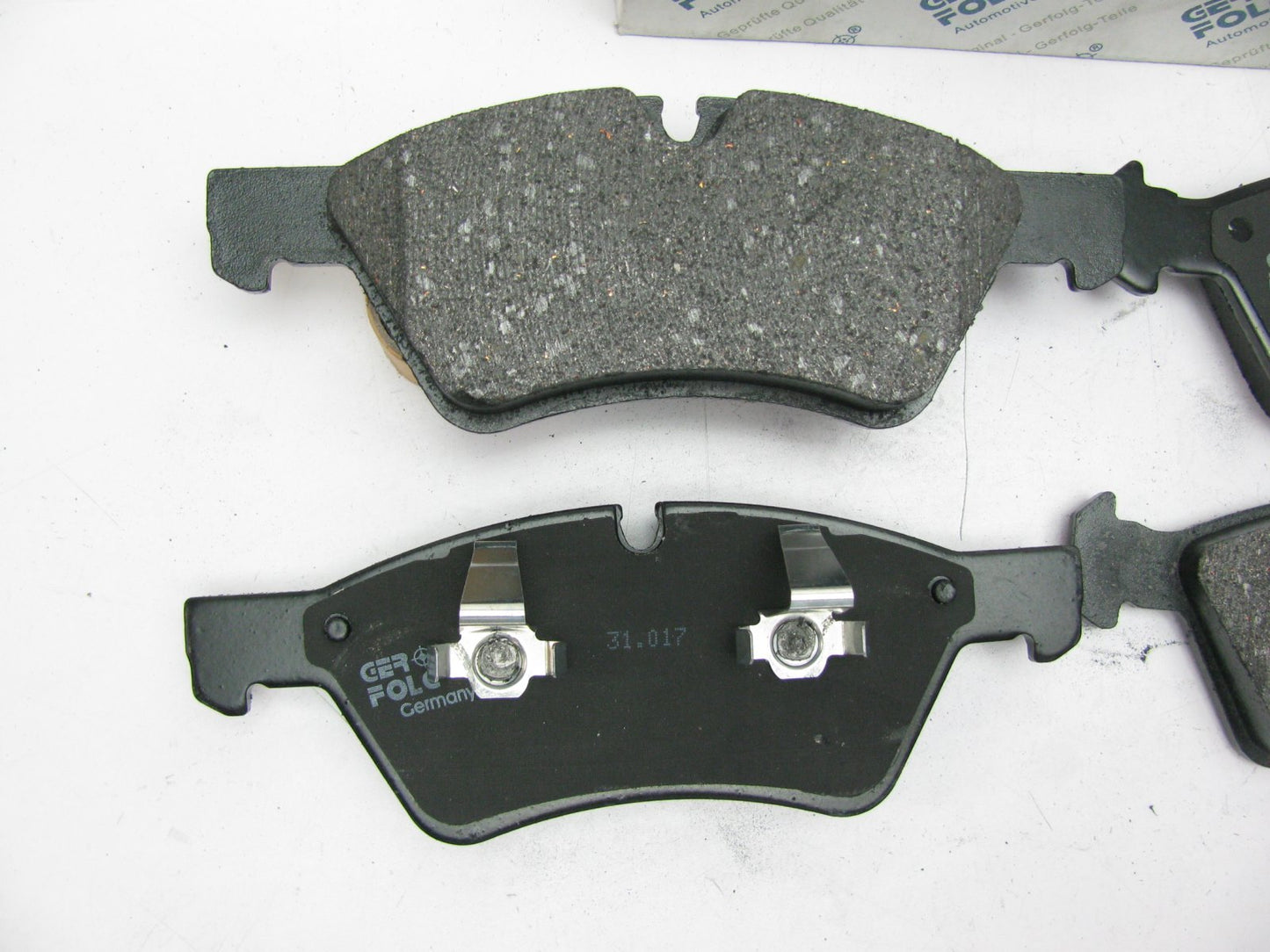 Gerfolg 2927298 Premium Semi Metallic Brake Pads, Front