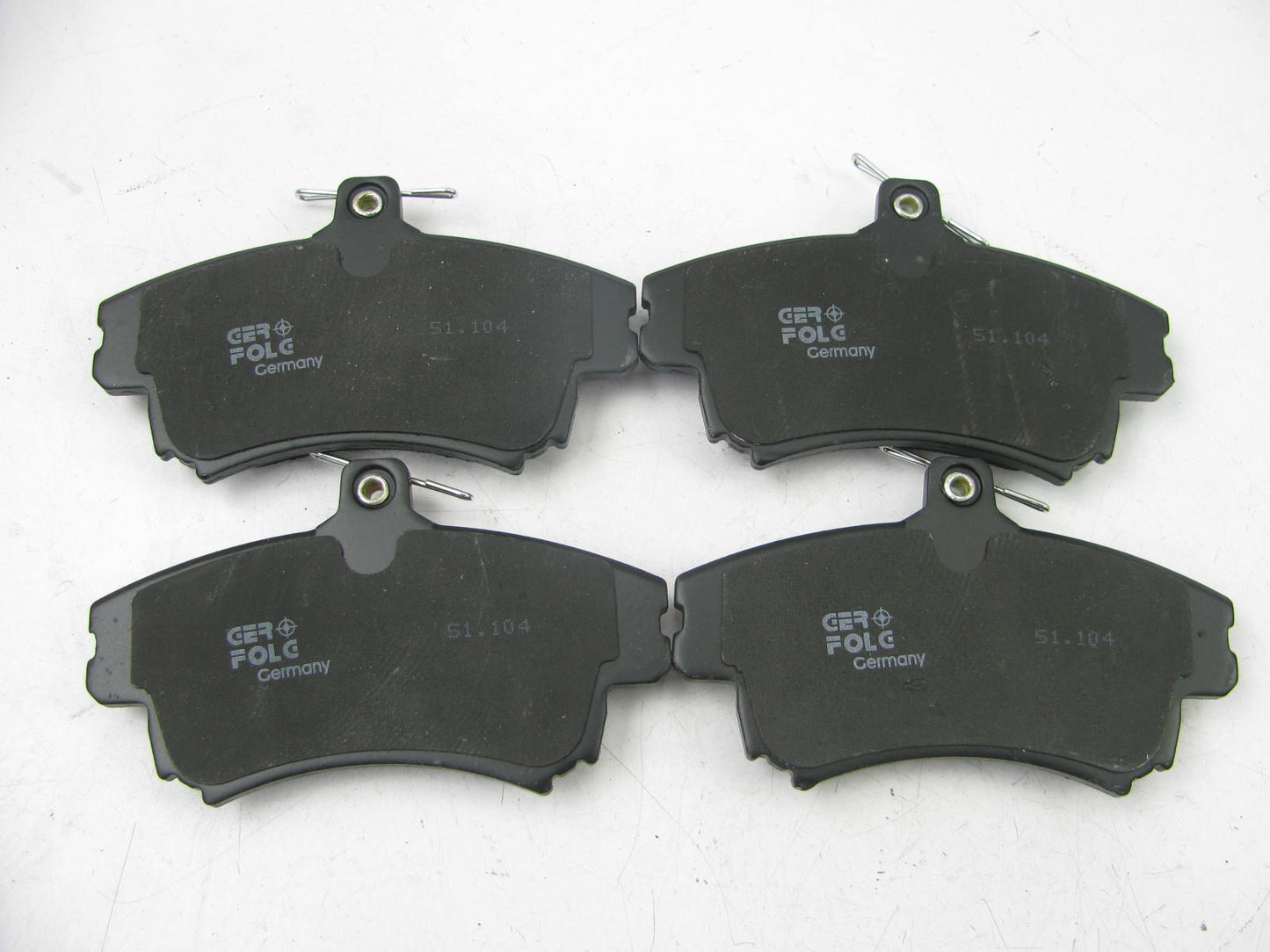 Gerfolg 501-1005 Front Disc Brake Pads For 2000-2004 Volvo S40, V40