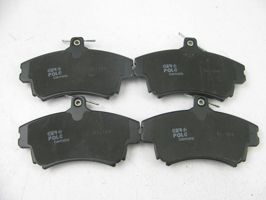 Gerfolg 501-1005 Front Disc Brake Pads For 2000-2004 Volvo S40, V40