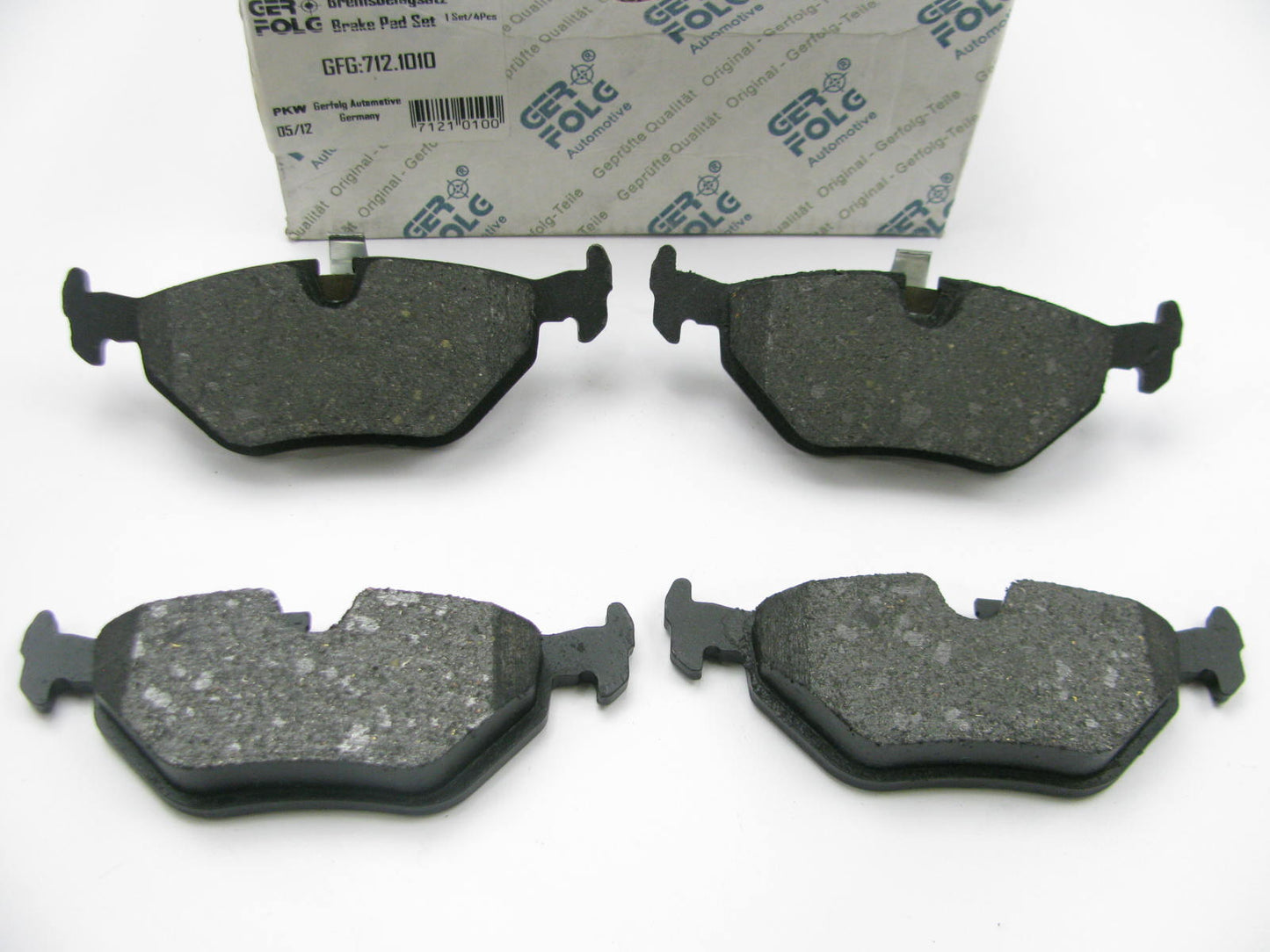 Gerfolg 712-1010 Rear Disc Brake Pads
