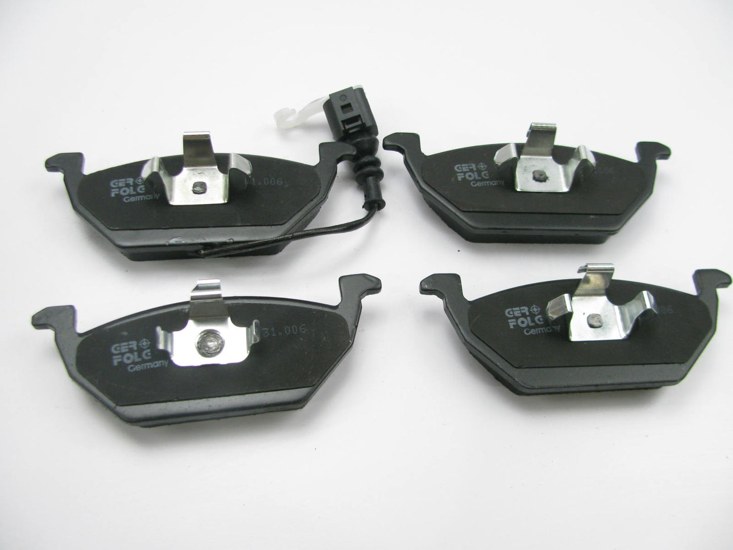 Gerfolg 9011005 Front Brake Pads - 2000-2010 VW Beetle, 2000-2013 Jetta