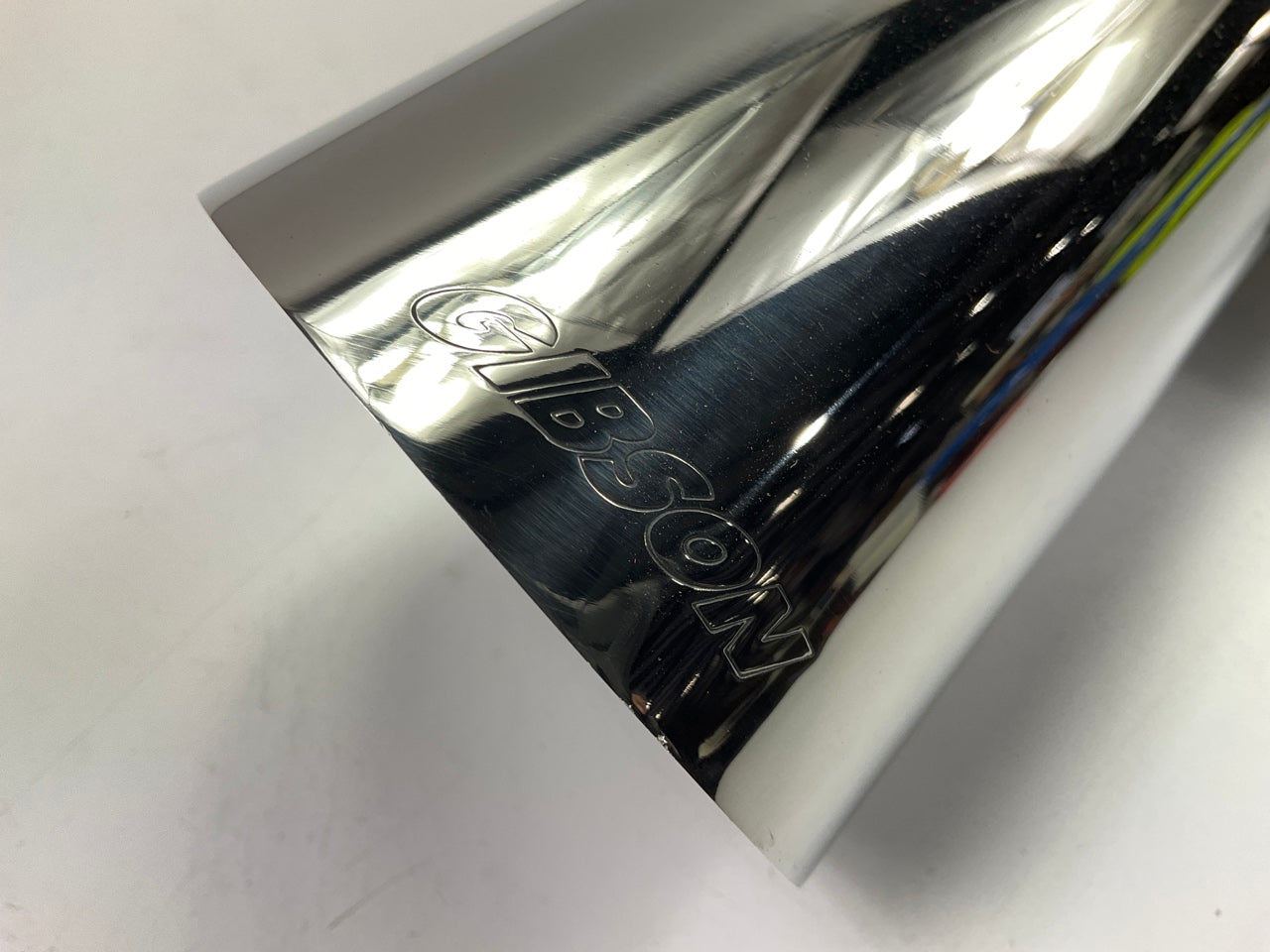 Gibson Performance 500380 Polished Stainless Steel Exhaust Tip, 4'' Out, 3.5'' In.