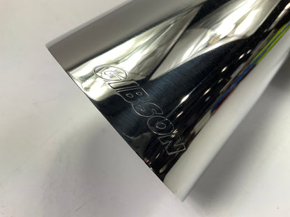 Gibson Performance 500380 Polished Stainless Steel Exhaust Tip, 4'' Out, 3.5'' In.