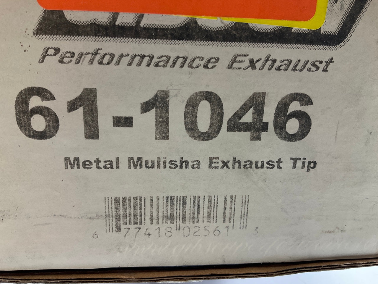 Gibson 61-1046 Mulisha Exhaust Tip, Slant Cut, 2-1/2'' Inlet, 5'' Outlet, 12'' Long