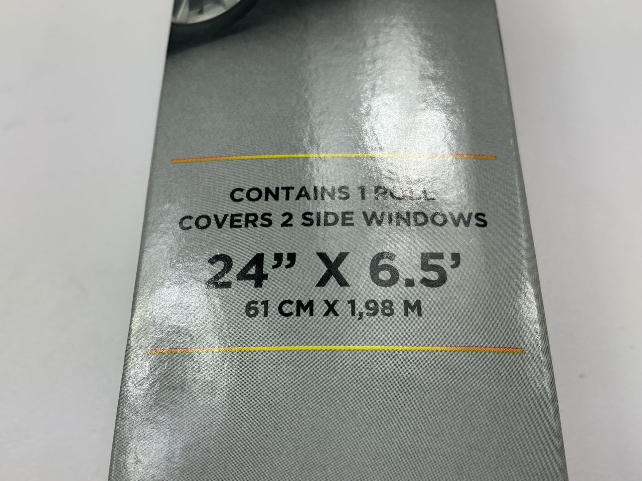 (2) Rolls - Gila USS44 Heat Shield Plus 20% VLT Automotive Window Tint  24''x6.5'