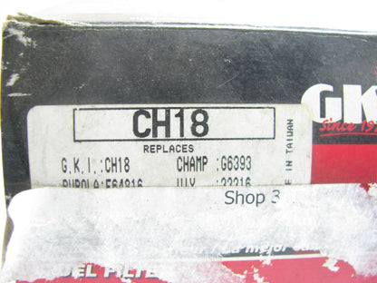 GKI CH18 Fuel Filter Replaces G7399 33316 F64816 G6393 GF173 GF693 52005131