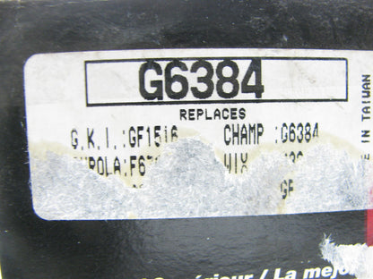 GKI GF1516 Fuel Filter Replaces G7393 G6384 33310 F67221 G6384 GF276 P551760