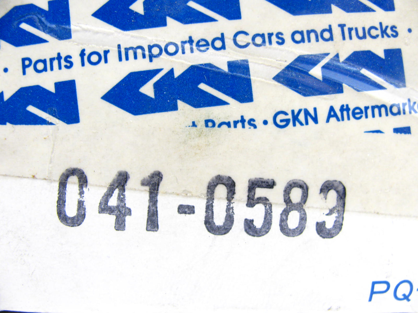 (2) GKN 041-0589 Engine Oil Filters