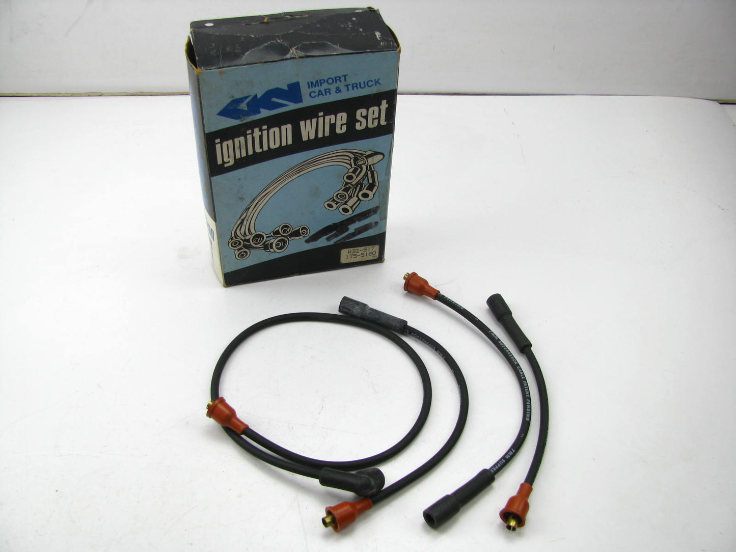 GKN W32-917 Ignition Spark Plug Wire Set For 1976-1981 Datsun 1.4L 1.5L