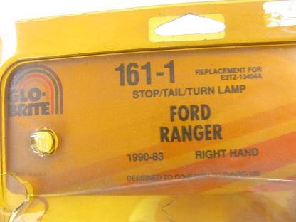 Glo-brite 161-1 Right Tail Light Lamp For 1983-1990 Ford Ranger