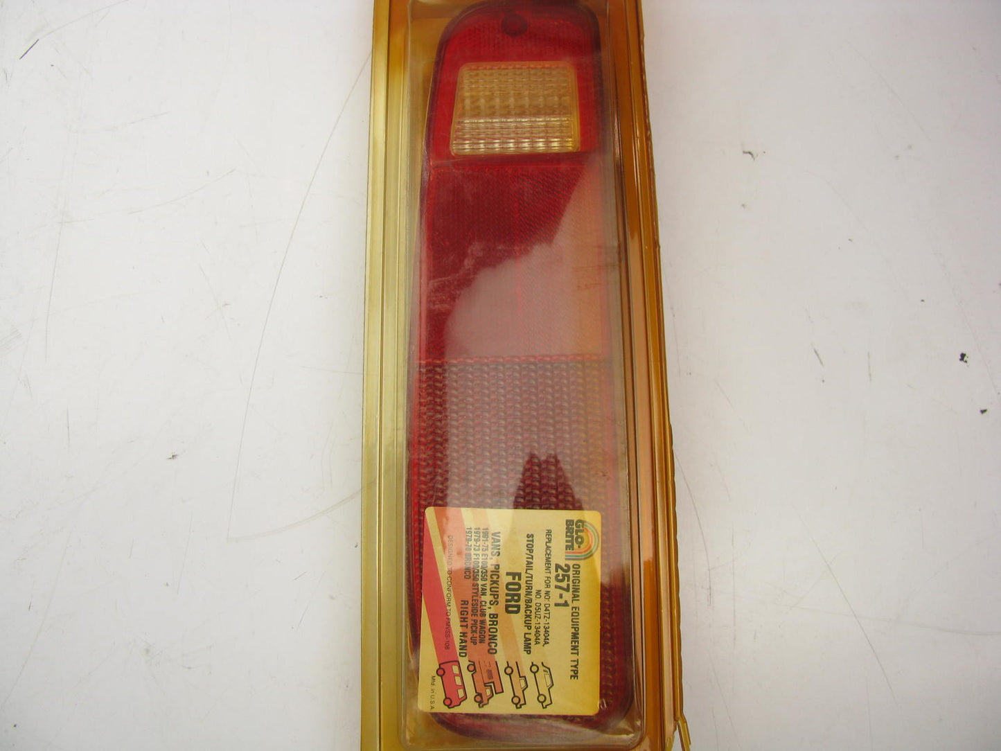 Glo-Brite 257-1 Right Passengers Side Tail Light Lamp