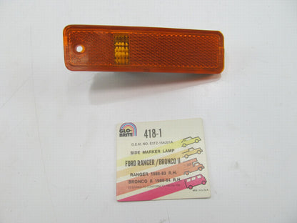 Glo-Brite 418-1 Right Passenger Side Marker Light - 84-88 Bronco II 83-88 Ranger