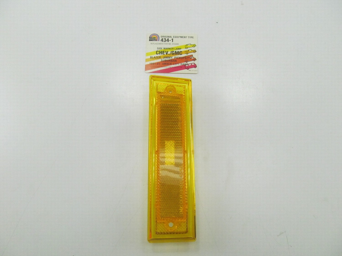 Glo-brite 434-1 Front Left Drivers Side Marker Light