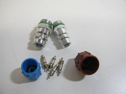 Global Parts 1311573 A/C System Valve Core And Cap Kit